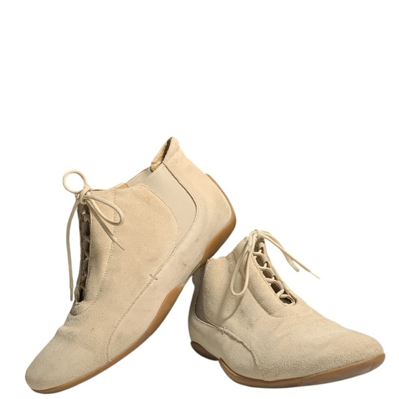 MAX MARA Suede Driving Booties - Picture 10 of 12